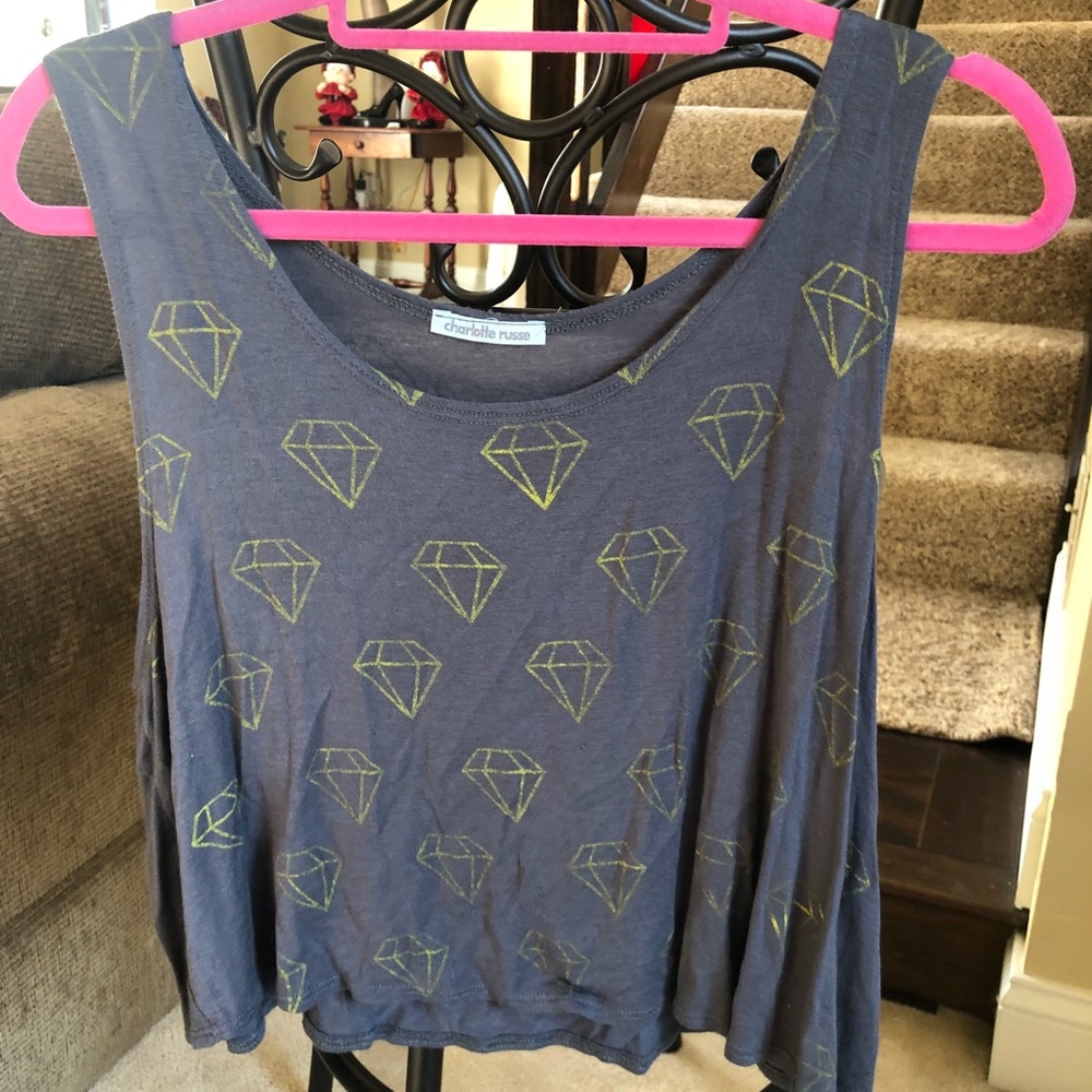 Charlotte Russe diamond tank